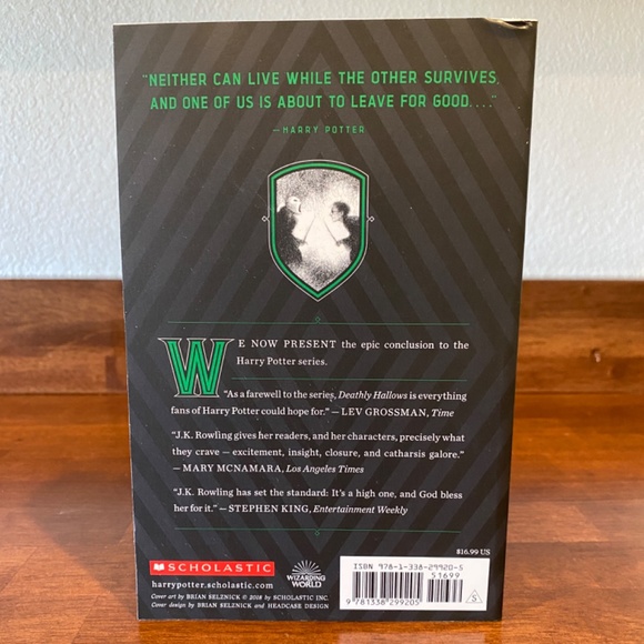 Harry Potter & The Deathly Hallows 20th Anniversary Edition by JK Rowling - Picture 2 of 7